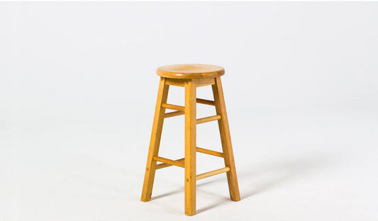 Natural Wood Stool