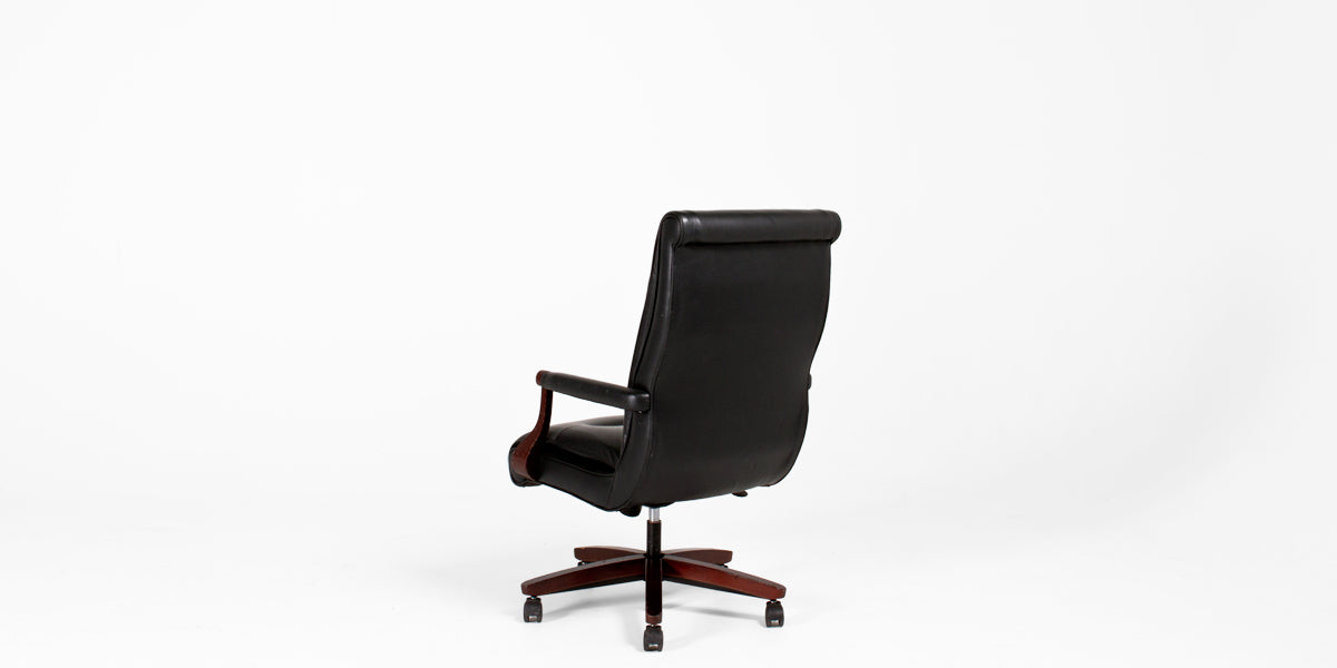 Black Leather Executive Chair