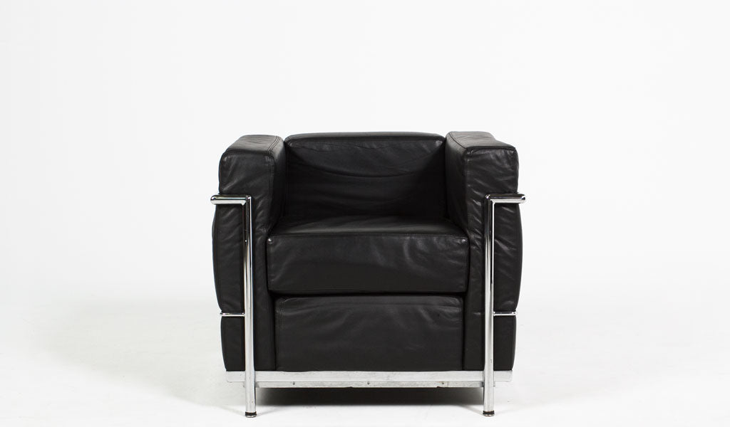 Black Corbusier Style Chair