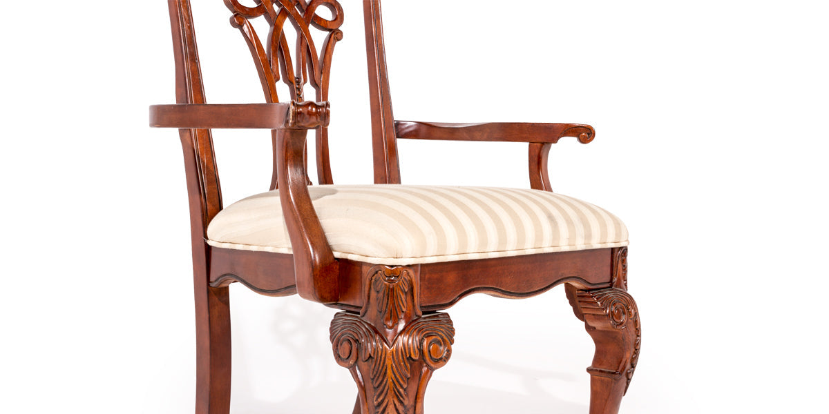 Mahogany Chippendale Arm Chair