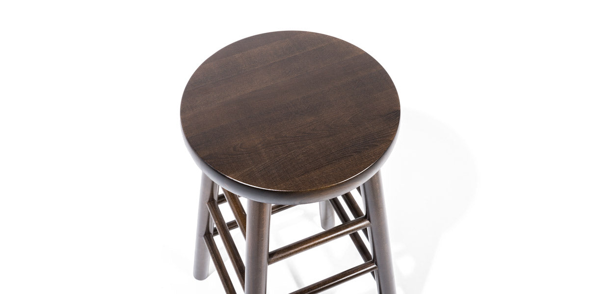 Dark Walnut Stool