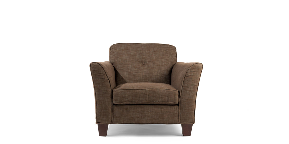 Brown Fabric Chair