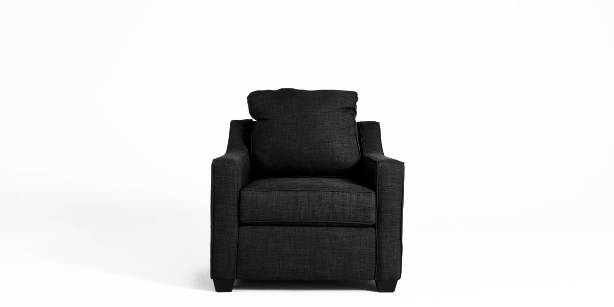 Dark Grey Fabric Chair