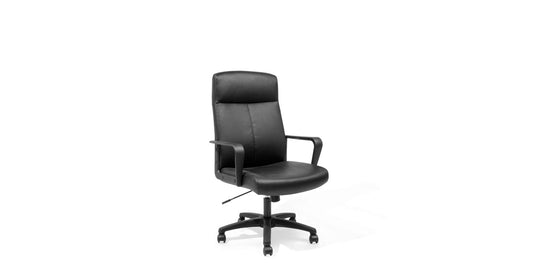 Black Leather High Back Executive Chair