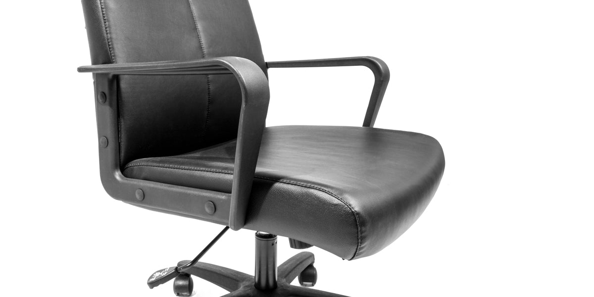 Black Leather High Back Executive Chair