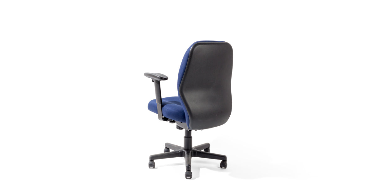 Blue Fabric Task Chair