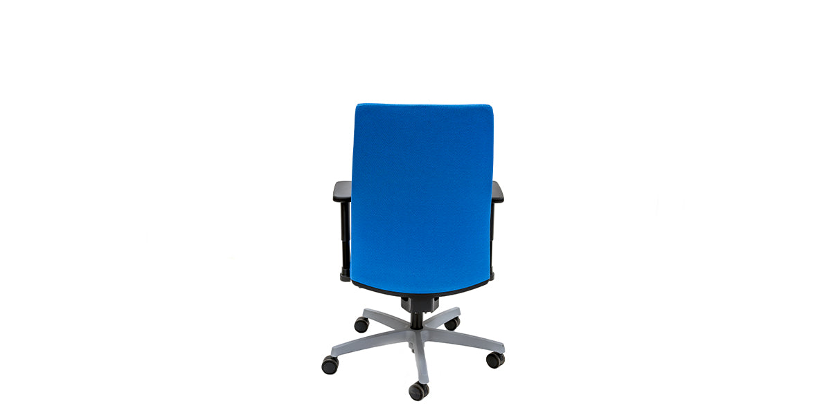 Blue Fabric High Back Ignition Chair