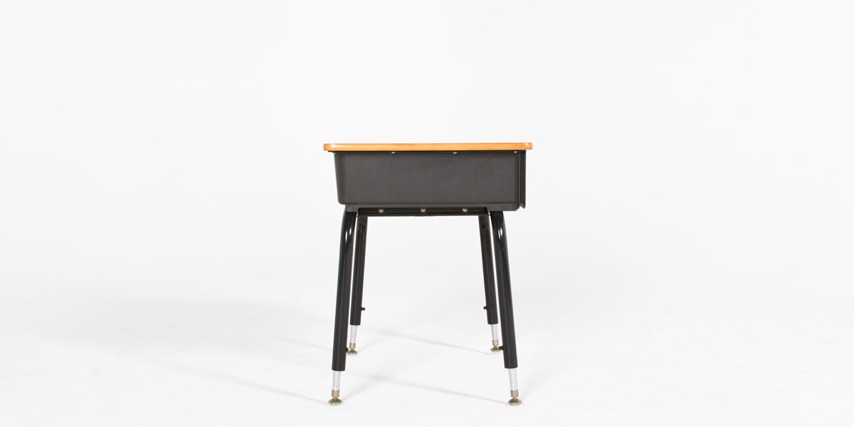 Medium Oak Adjustable Desk