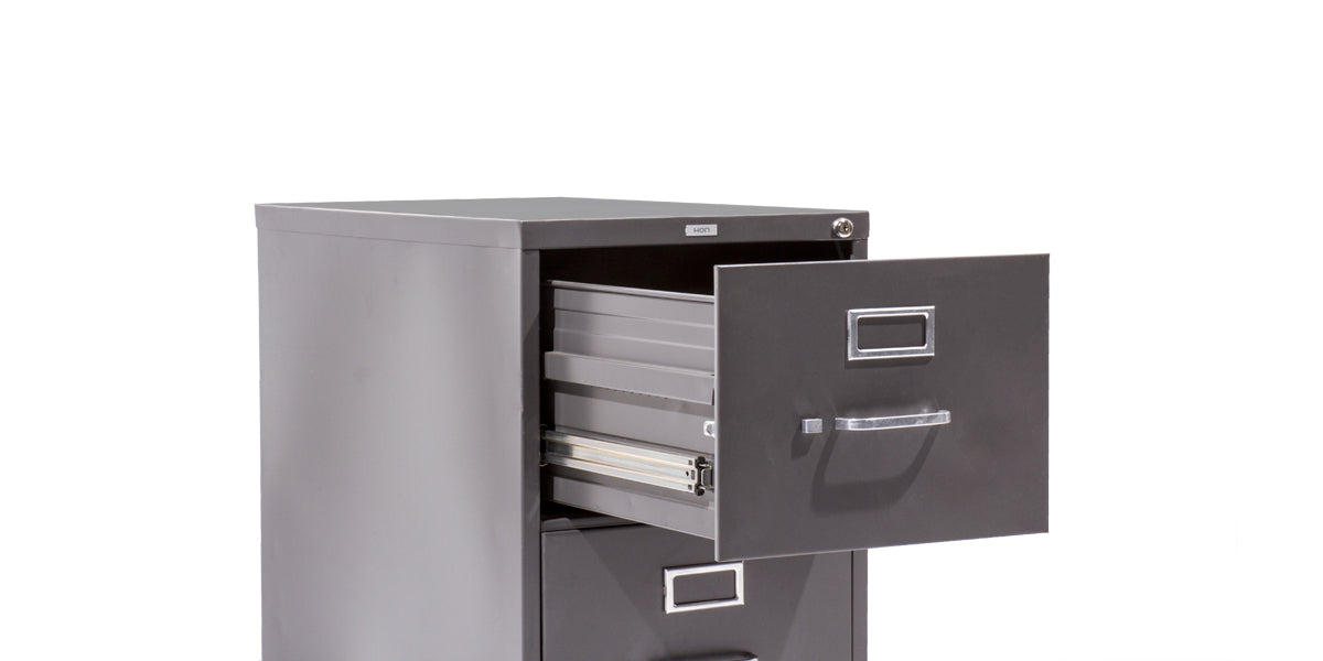 Vertical 2 Drawer Legal File- Charcoal