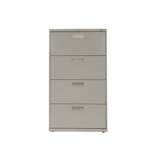 4 Drawer Lateral File- Light grey