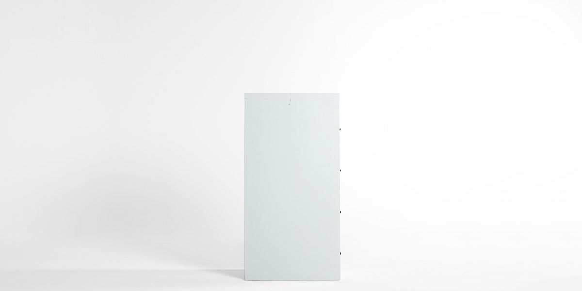 Vertical 4 Drawer Letter File- White