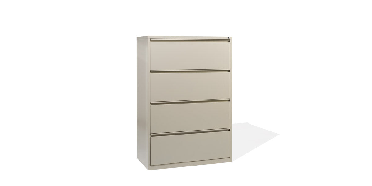 4 Drawer Lateral File- Putty