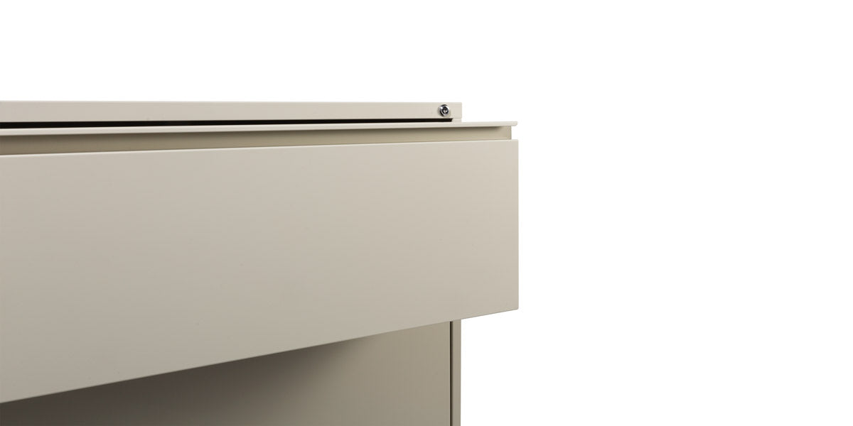 4 Drawer Lateral File- Putty