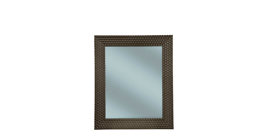 Textured Framed Mirror