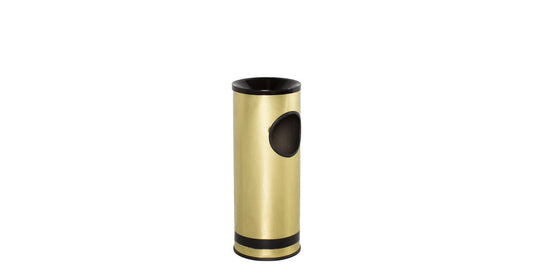 25"H Brass Waste Receptacle
