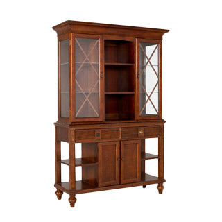 Medium Cherry Buffet and Hutch