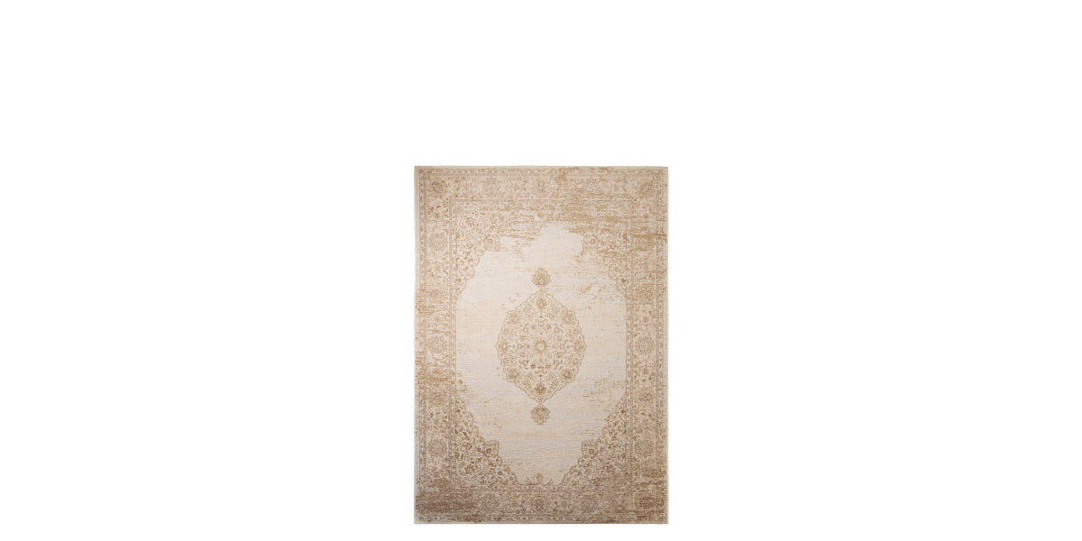 Woven-sand Cotton & Wool Rug