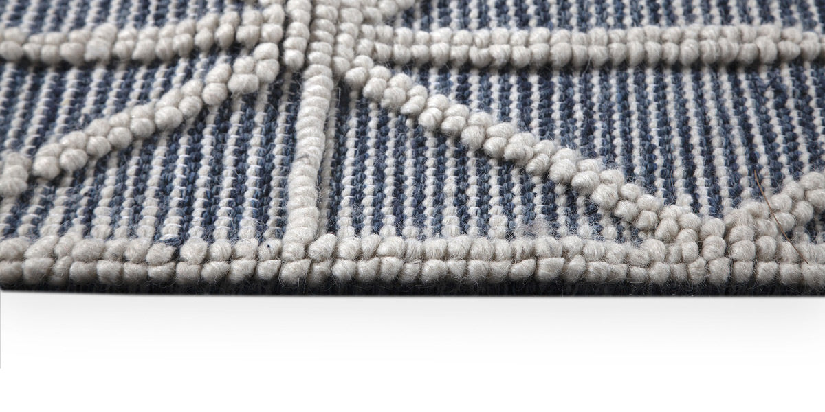 Punja-100% Wool-non Skid Rug