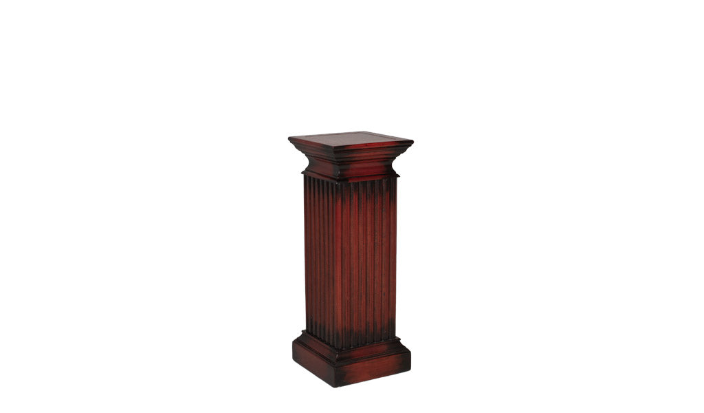 42"H Walnut Pedestal