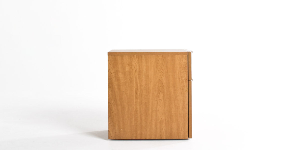 Mobile Ped 2 Drawer- Natural