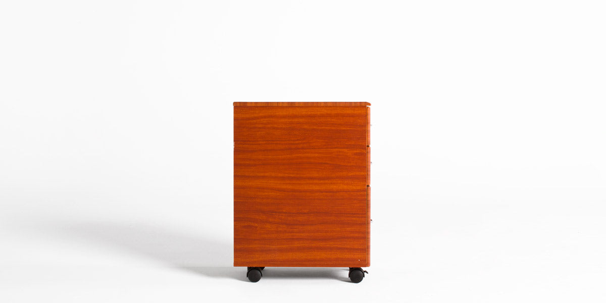 Mobile Ped 3 Drawer- Cherry