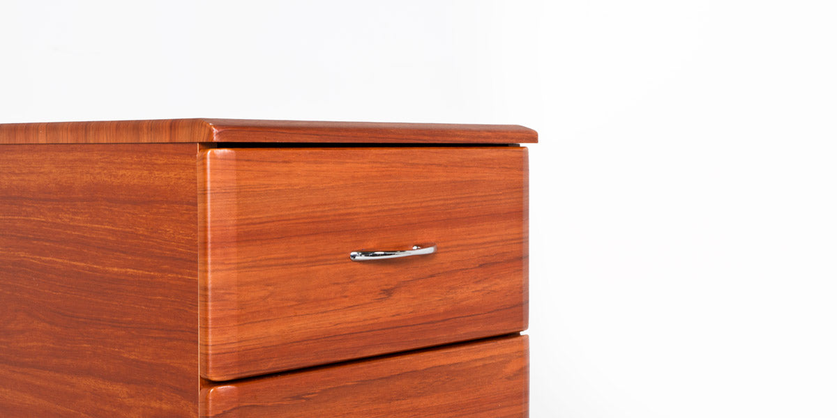 Mobile Ped 3 Drawer- Cherry