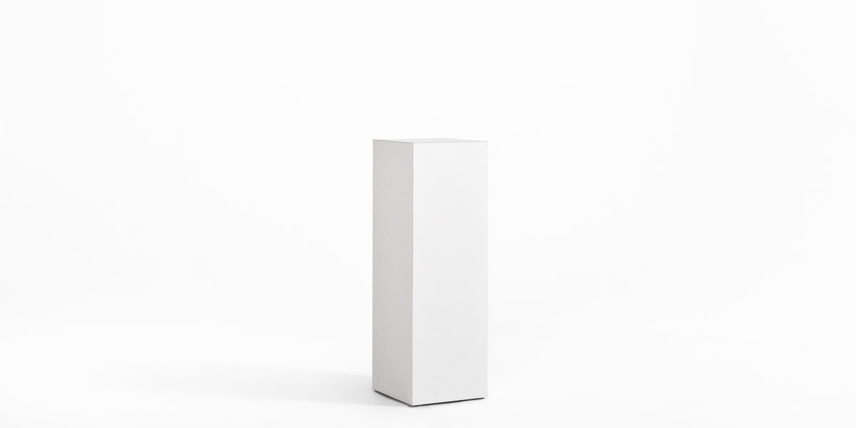 36"H White Pedestal