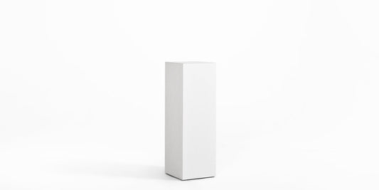 36"H White Pedestal