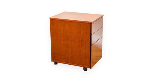 Mobile Ped 3 Drawer- Cherry