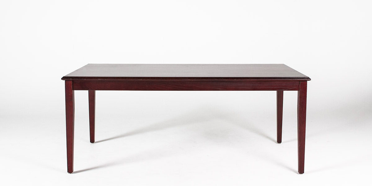 60"W Courtroom Table- Mahogany