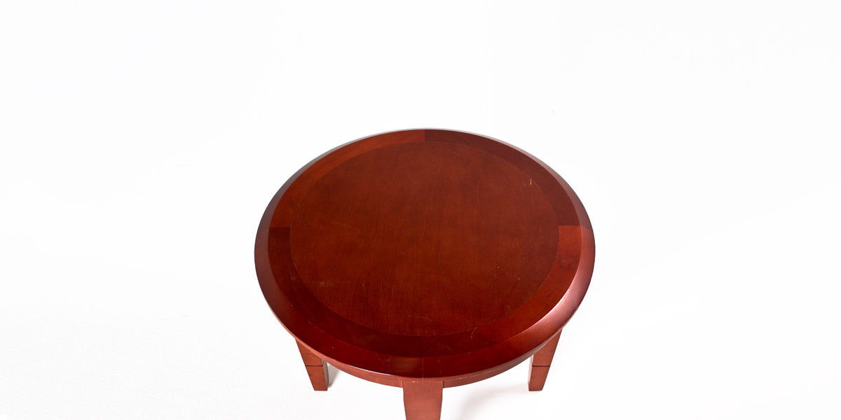 Cherry Round End Table