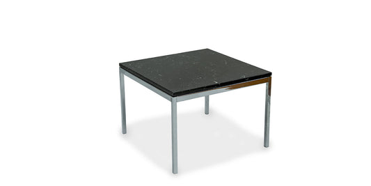 Black Marble End Table